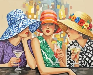 Cool Deco Ladies Diamond Painting