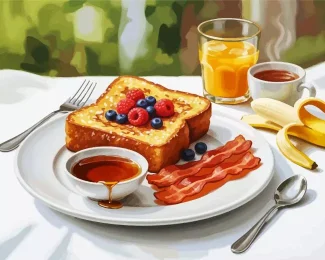 Breakfast Time Diamond Painting