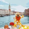 Girl In Venice Diamond Painting