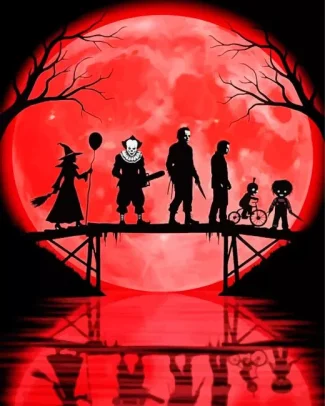 Halloween Friends Diamond Painting