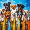 Happy Dogs Diamond Painting