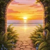 Sunset Time Diamond Painting