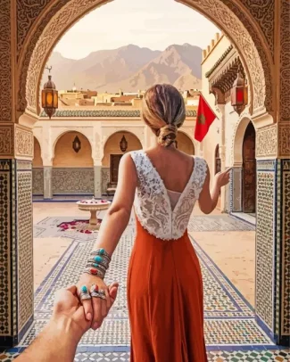 Follow Me To Morocco Diamond Painting