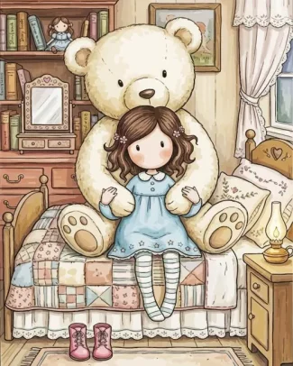 Gorjuss Girl Diamond Painting