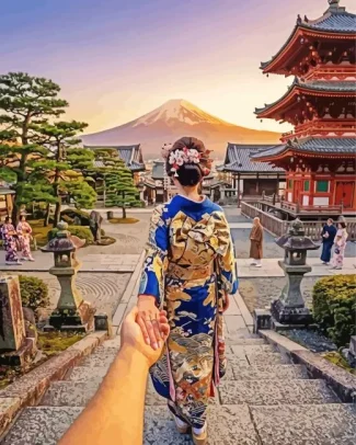 Follow Me To China Diamond Painting