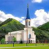 Star Valley Idaho Temple Diamond Painting
