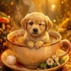 Cute Dog Diamond Painting
