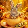 Cute Rabbit Diamond Painting