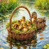 Family Ducks Diamond Painting