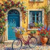 Floral Bike Diamond Painting