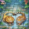 Lion And Tiger Diamond Painting